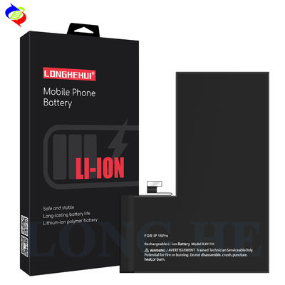 새로운 3274mAh 교체 배터리 아이폰 A2848 / A3101 / A3102 / A3104 전화 배터리 아이폰 15 프로 전화 배터리