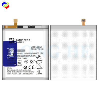 4000mAh 리-폴리머 EB-BG980ABY 재충전 가능한 삼성 S20용 배터리