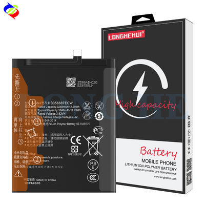 3340mAh 3.82V 배터리 HB356687ECW Huawei NOVA2 PLUS NOVA4E NOVA2S MATE SE P30 Lite