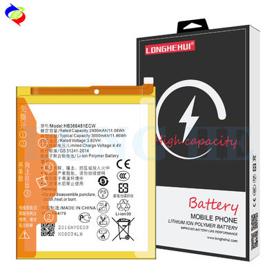 원본 교체 배터리 HB366481ECW P20lite Huawei P9Llite Y6 2018 Y7 2018 3000mAh 3.82V
