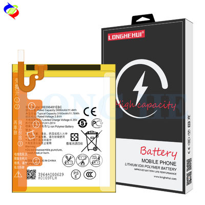 3100mAh 리온 이온 배터리 HB396481EBC 화웨이 호너 5X G7 플러스 G8X G8 GR5와 호환