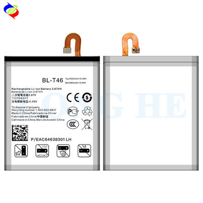 5000mAh BL-T46 LMV600VM LMV600TML V600QM6 LMV605N LG V60 ThinQ 5G용 휴대전화 배터리