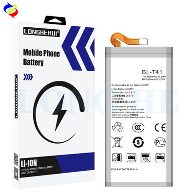 이중 IC 보호 BL-T41 LG G8 ThinQ용 3500mAh 재충전 가능한 리?? 이온 전화 배터리