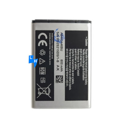 재충전 가능한 800mAh AB466346BU X208 E1200 삼성 B310 휴대 전화용 리?? 배터리