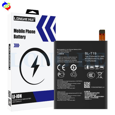 성능 BL-T19 2700mah 3.8v 휴대 전화 배터리 LG Nexus 5X H791 H798 H790