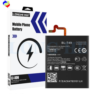 BL-T49 3.87V 4000mAh 배터리 LG K61 K510 K51S 휴대 전화 고 용량 원본