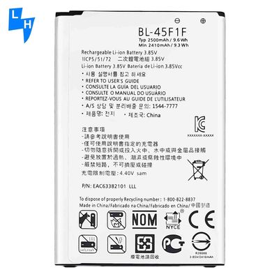 100% OEM BL-45F1F LG K8 K4 아리스토 2017 MS210 배터리 휴대용 배터리