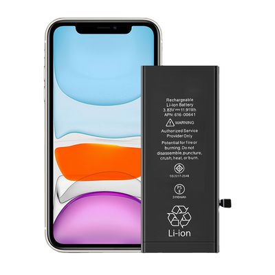 Iphone 14 13 12 11 Pro Max XS XR X 8 7 6 5용 휴대전화 배터리