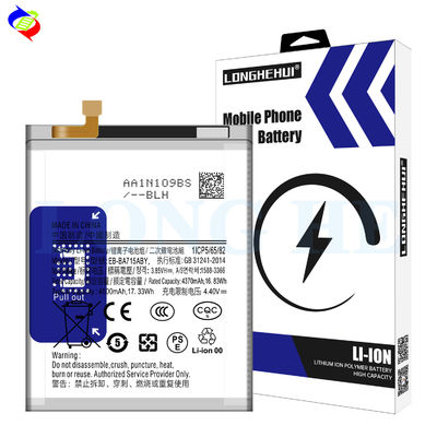 코드 EB-BA715ABY 4500mAh 재충전 배터리 삼성 A71 휴대 전화 배터리