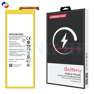 화웨이 어센드 P7 배터리 교체 2460mAh HB3543B4EBW 모바일 배터리 OEM/ODM