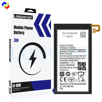 삼성 A3 2017 A320 EB-BA320ABE 휴대 전화용 ODM 2350mAh 고 용량 배터리