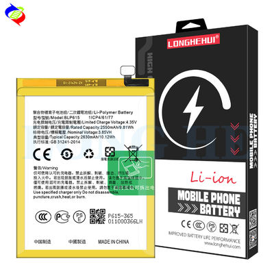 OEM BLP615 3.85V 2550mAh 9.81Wh OPPO A37M Neo9용 고용량 전화 배터리