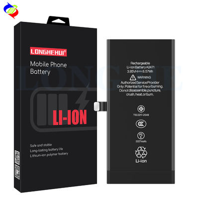 2227mAh iPhone 12 미니 듀얼 IC 보호 리온 이온 폴리머를 위한 재충전 배터리