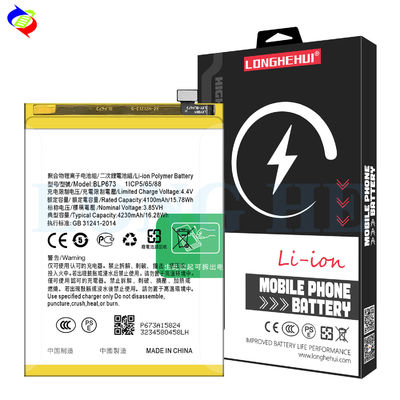 OEM/ODM 승인 Oppo A5 A7 A3S A5S A8 AXS AX7 A7N용 4230mAh 재충전 배터리 BLP673