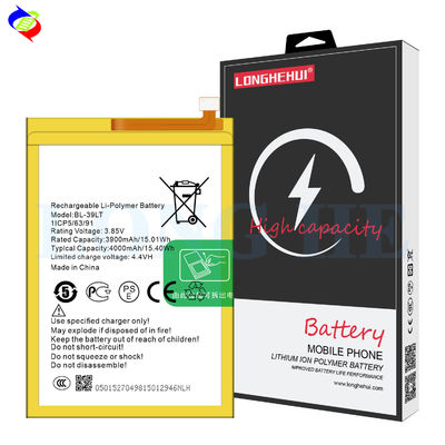 MOQ/ODM/OEM BL-39LT 휴대전화 배터리 교체 휴대전화 배터리 TENCO 3.8V-4.4V 4000mAh