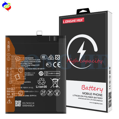 화웨이 노바 7 5G 4000mAh 3.85V의 재충전 배터리 Hb466483eew 2023 도착