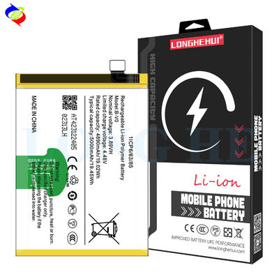 비보 IQOO Z6 B-V0의 노란색 리?? 폴리머 배터리 4.48V 5000mAh 원본 44W 44W