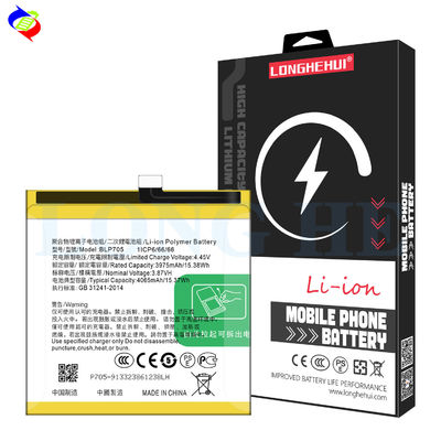 휴대전화 모델 CPH1919 PCCM00 4065mAh BLP705 OPPO Reno 10x Zoom용 배터리