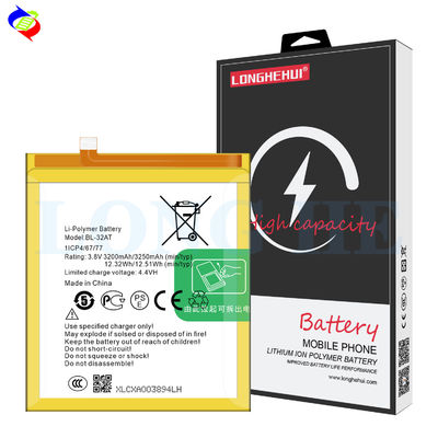 BL-32AT 교체 부품 3200mAh 4.4V AA 배터리 Tecno CX 실제 용량 배터리