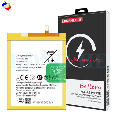 2800mAh BL-28BT WX4 Pro 휴대 전화 배터리