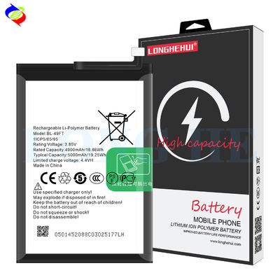 테크노 스파크 5 프로 5000mAh BL-49FT KD7 휴대 전화 배터리의 재충전 배터리