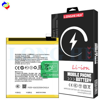ODM/OEM BLP659 3430MAH Oppo R15 Pro용 리온 폴라이어 재충전 배터리