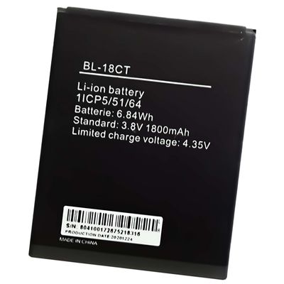 테크노 Y3 Y4 R5 휴대 전화용 1800mAh 4.35V BL-18CT 리온 폴리머 배터리