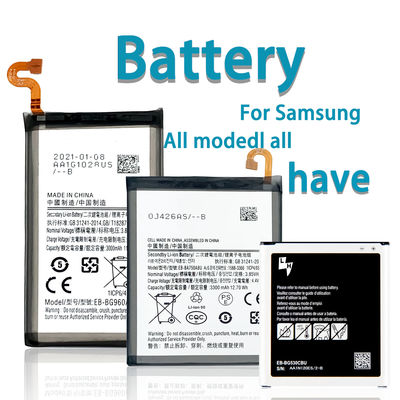 삼성 A10s A20s A30s A50 A70 S6 S7의 재충전 배터리 OEM 직접 교체