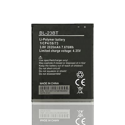 2020mAh BL-23BT Tecno M6 재충전 배터리 교체 배터리 수요가 높다