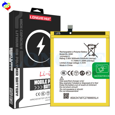 용량 3000mAh Itel S42 BL-30WI 휴대 전화 배터리의 재충전 배터리
