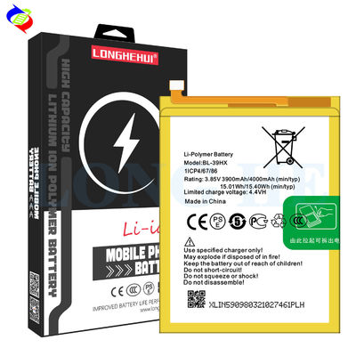 3900mAh BL-39HX 인피닉스 휴대전화용 전용 교체 배터리