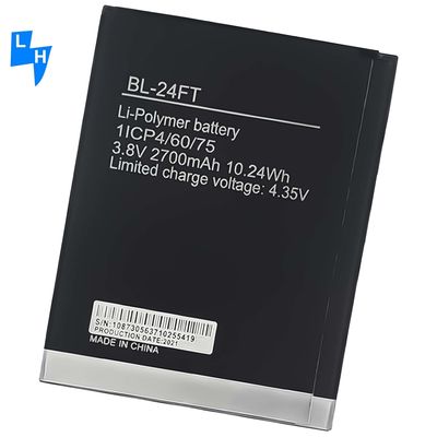 테크노 재충전 배터리와 호환된다 리?? 폴리머 BL-24FT 3.8V 2700mAh