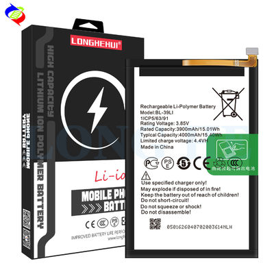 재충전 배터리 4000mAh BL-39LI Itel A56 A56 Pro Tecno 휴대 전화 배터리