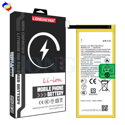 모토로라 G6 플러스 XT1926 JT40 3200mAh 검은색 재충전 배터리 내구성 디자인