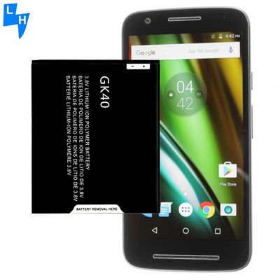 높은 용량 2800mAh GK40 배터리 모토로라 G4 플레이 G4 XT1607 XT1609 XT1600 검은색