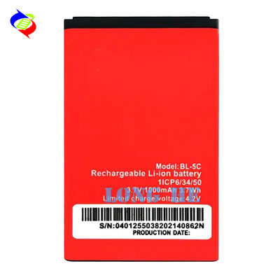 BL-5C 듀얼 IC 보호 및 고급 리?? 폴리머 기술 1000mAh 배터리
