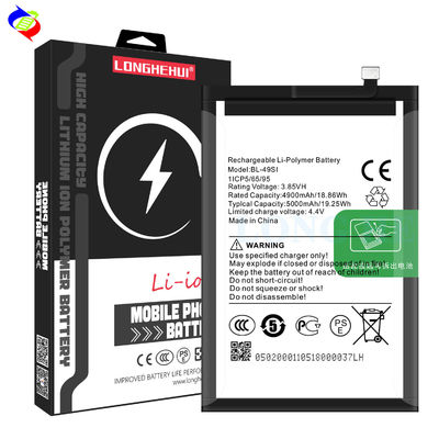 이텔 BL-49SI P55 5G용 휴대전화 배터리 5000mAh 용량 및 500PCS MOQ