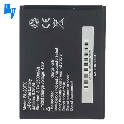 이중 IC 보호 2500mAh 배터리 인피닉스 핫 X507 BL-20FX