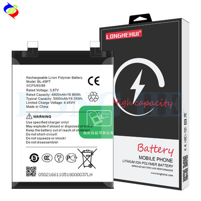 BL-49PT 3.87V 5000mAh 휴대전화 배터리