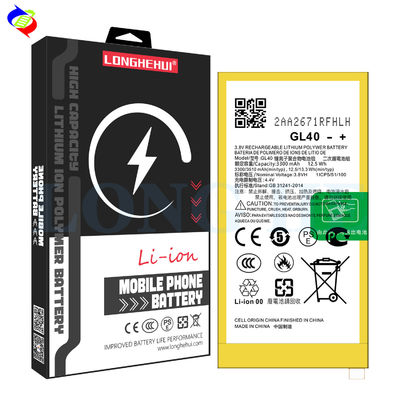 4.4V 3300mAh Motorola GL40용 교체 및 재충전 가능한 리?? 폴리머 배터리
