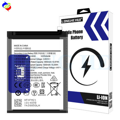 100% 호환성 AAA 5000mAh 내장 배터리 삼성 갤럭시 A03 HQ-50SD 휴대 전화