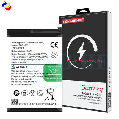 5000mAh BL-5ABT Lc8 휴대전화 배터리