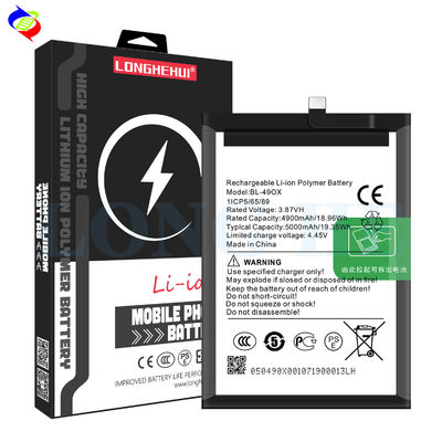 AAA 5000mAh BL-49OX 인피닉스 BL-49OX 모바일 버전의 교체 배터리