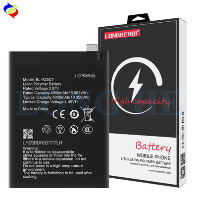 5000mAh 용량 리온 폴리머 배터리 BL-A25CT 일반 GM22 PRO 휴대 전화