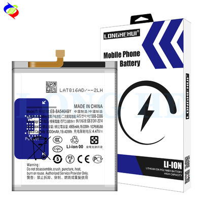 5000mAh 재충전 가능한 EB-BA546ABY 삼성 A54 5G/A34 5G 오리지널 폰 배터리