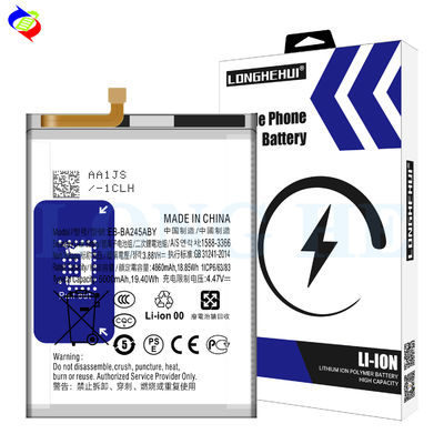 5000mAh 배터리 EB-BA245ABY 듀얼 IC 보호