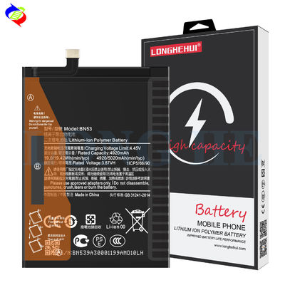 샤오미 레드미 노트 9 프로 맥스 BN53 5020mAh 리 폴리머