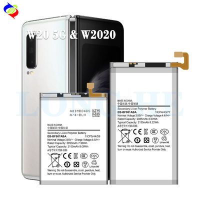 강력한 배터리 2135mAh EB-BF901ABA EB-BF907ABA 삼성 W20 5G W2020 휴대폰