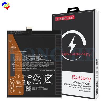 듀얼 IC 보호 리?? 이온 폴리머 배터리 BM4Q 레드미 K30 프로 4700mAh 3.87V