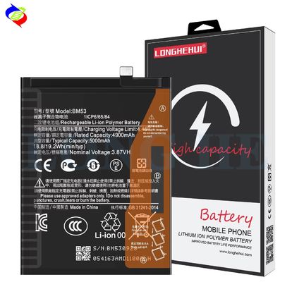 샤오미 미 10T 10T 프로 레드미 K30S 휴대 전화용 고 용량 BM53 5000mAh 배터리